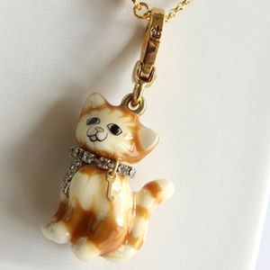 Juicy Couture Cat Charm Necklace